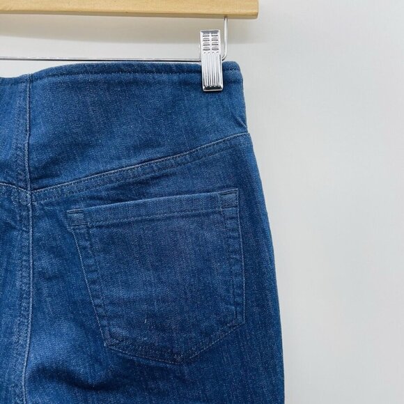 INC International Concepts Womens Size 4 High Rise Crop Flare Pull-On Jeans 297 - Picture 5 of 9